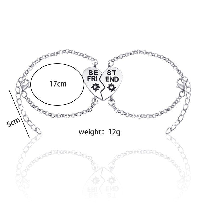 Original English Letters Best Friends Jewelry Good Friend Bracelet Women