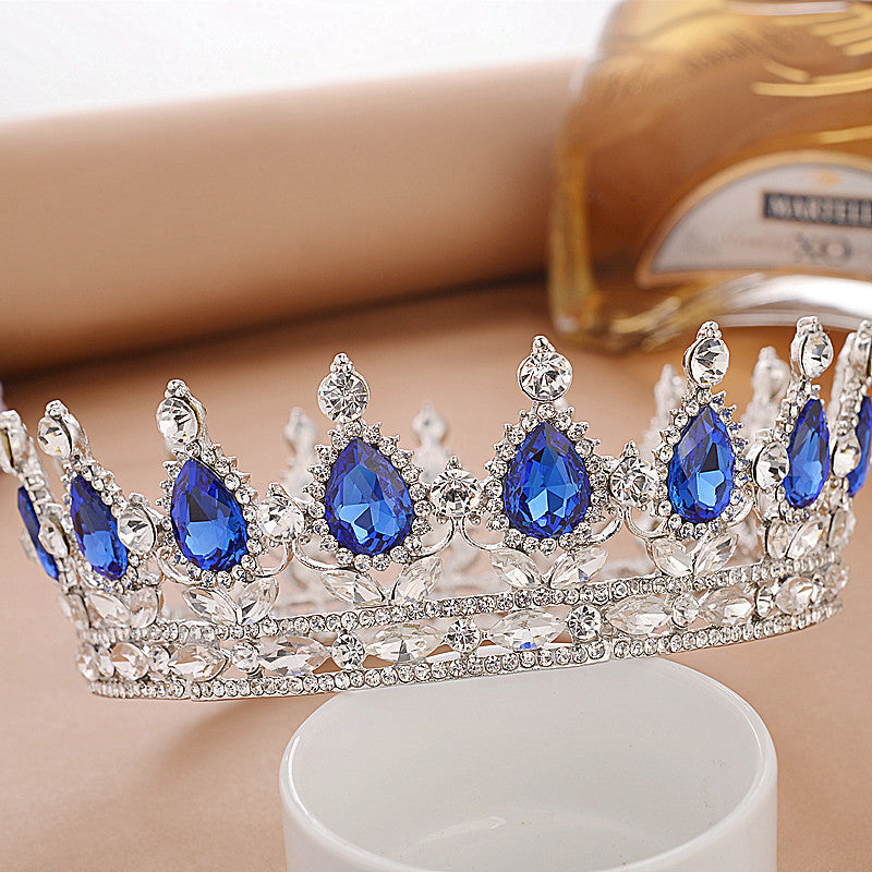 Top Quality Crown Bridal Tiara Crown Wedding Diadem Bridal Round Crown