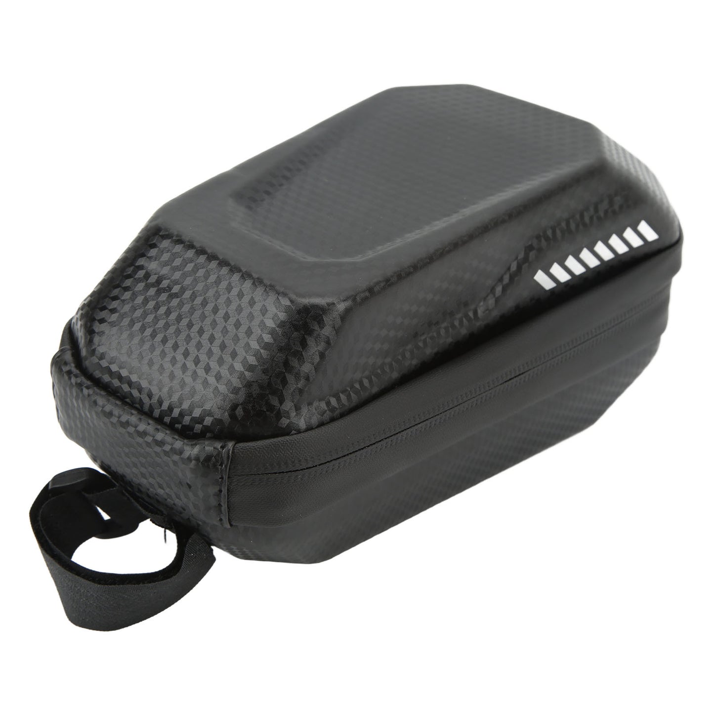 Bike Saddle Bag Strong Reflective Tape 1.5L Capacity Wear Resistance Bike Tail Bag