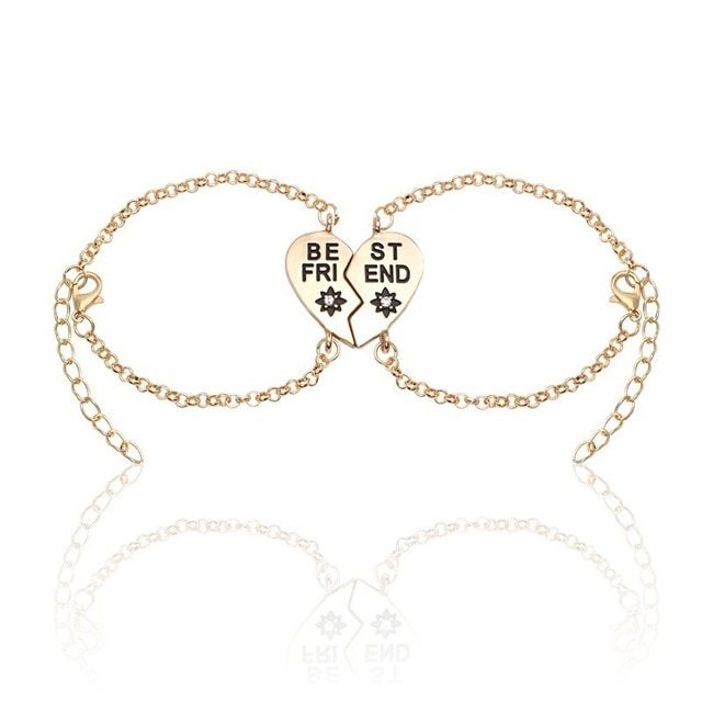 Original English Letters Best Friends Jewelry Good Friend Bracelet Women