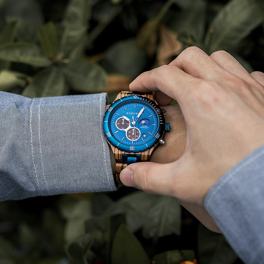Original Engraved Multi-function Quartz Watch