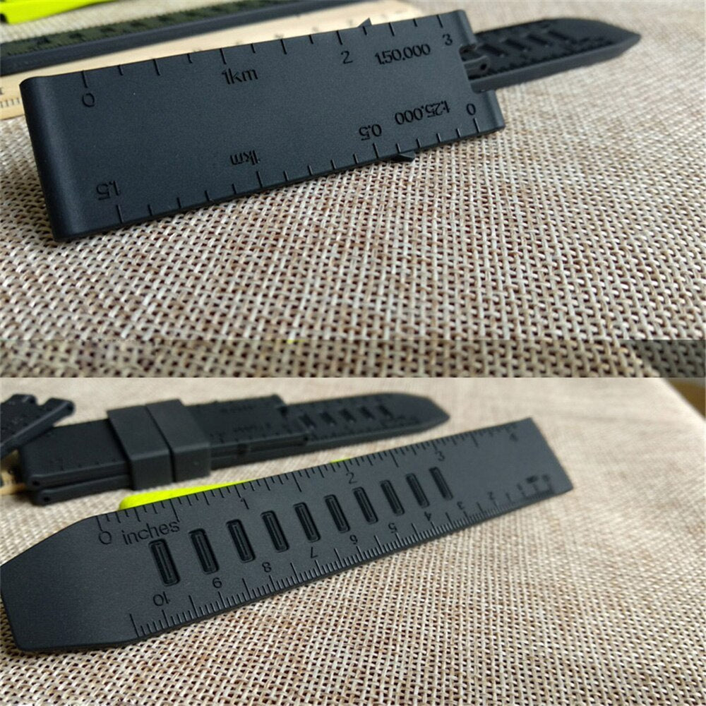 23mm silicone strap for watches (strap only!!)