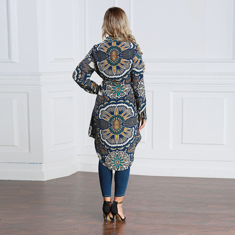 Fashion Loose Shirt Skirt Plus Size Muslim