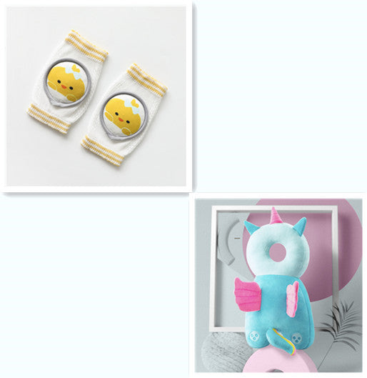Baby Knee Pads Cartoon Accessories Elbow Pads Baby Learning Set