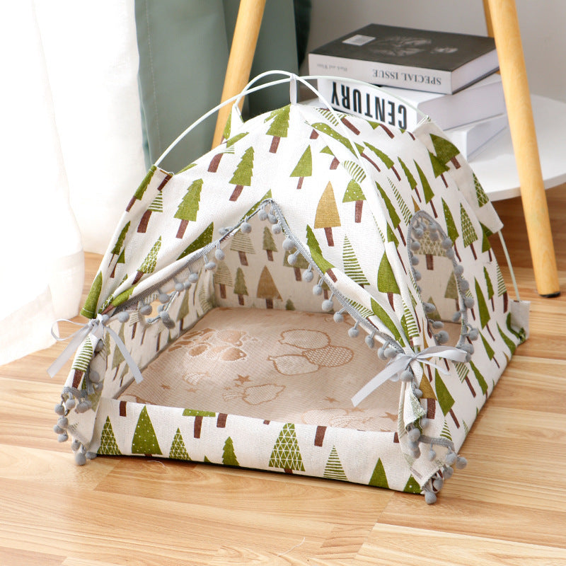 Cat Tent Cat Cat House Enclosed Pet Bed High Quality