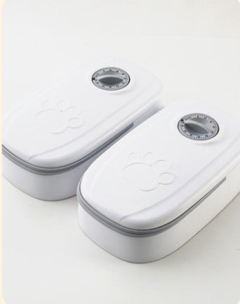 Original Automatic Pet Feeder Smart Food Dispenser For Cats Dogs Timer Stainless Steel Bowl Auto Dog Cat Pet Feeding Pets Supplies