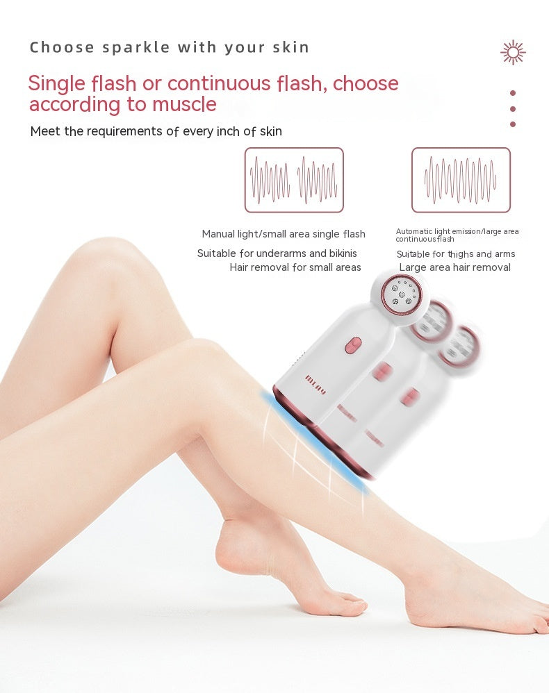Sapphire Whole Body Hair Removal And Skin Rejuvenation Intense Pulsed Light Treatment Instrument Women's Beauty Instrument