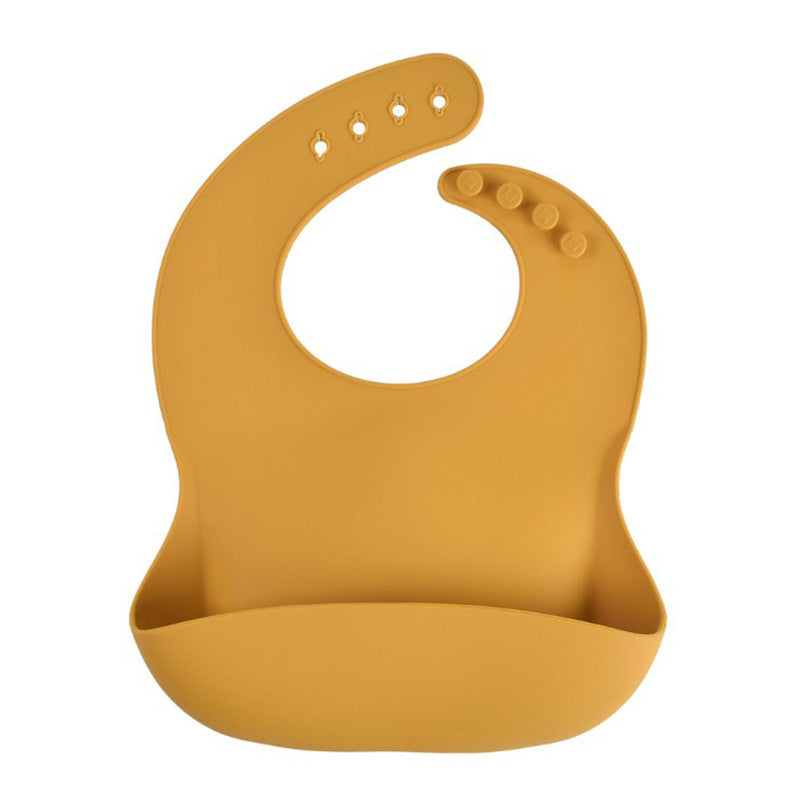 Baby Eating Bib Ins Wind Lightweight Super Soft Silicone Bib