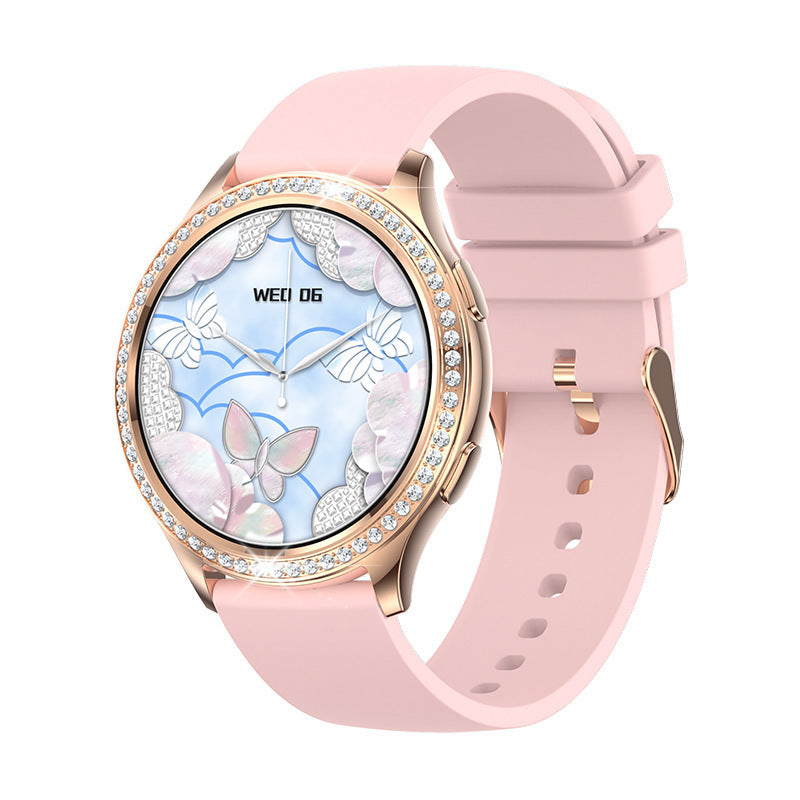 AK53 Bluetooth Calling Smart Watch Heart Rate Blood Pressure Blood Oxygen Monitor Weather Multi Sport