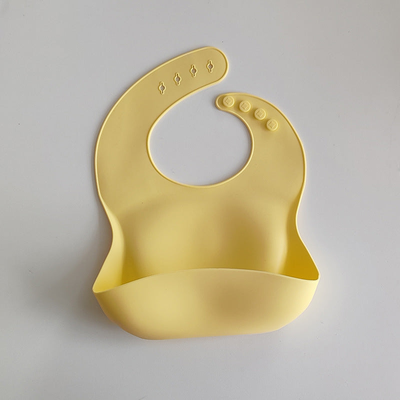 Baby Eating Bib Ins Wind Lightweight Super Soft Silicone Bib