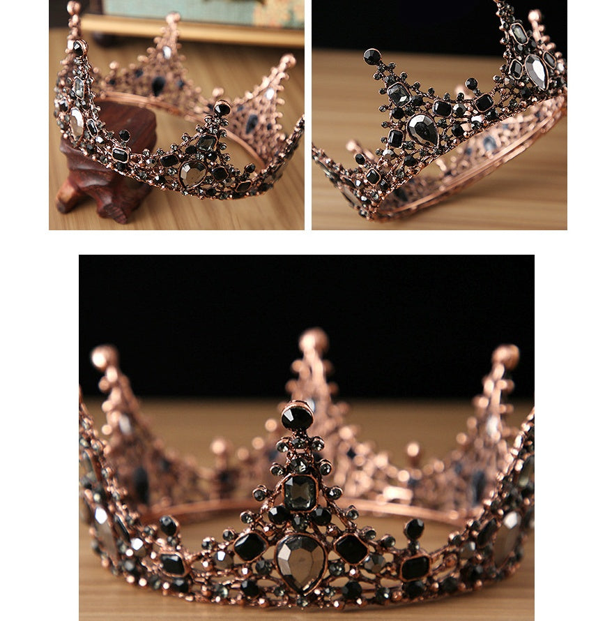 luxurious Baroque crown tiara Top quality