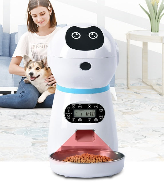 Automatic pet feeder machine