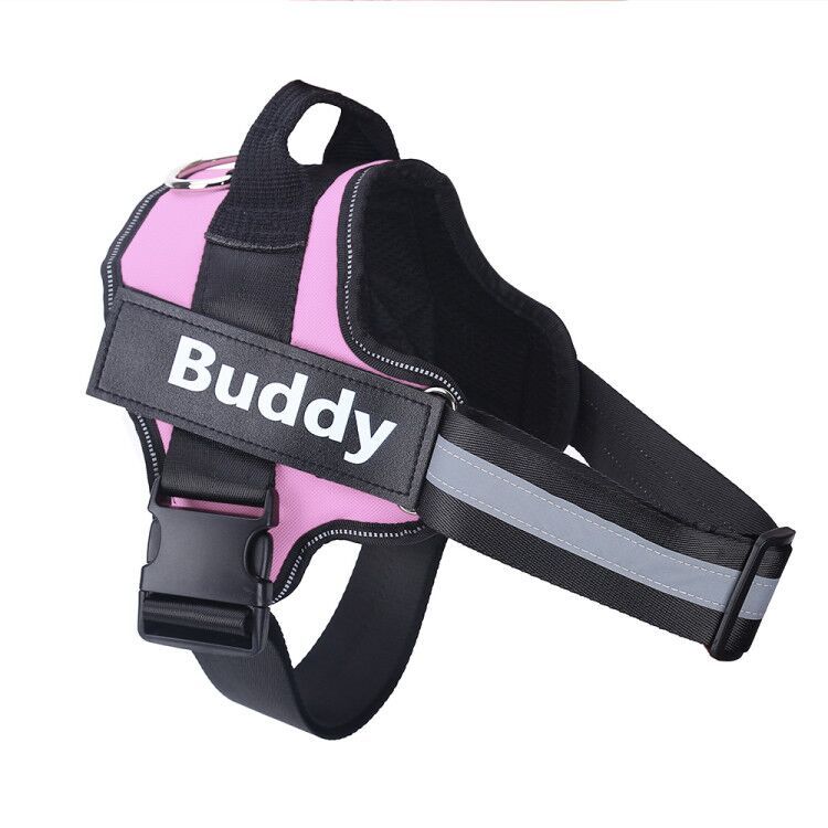 Original Dog Harness NO PULL Reflective Breathable Adjustable Pet Harness Vest For Small Large Dog Custom Patch Pet Supplies