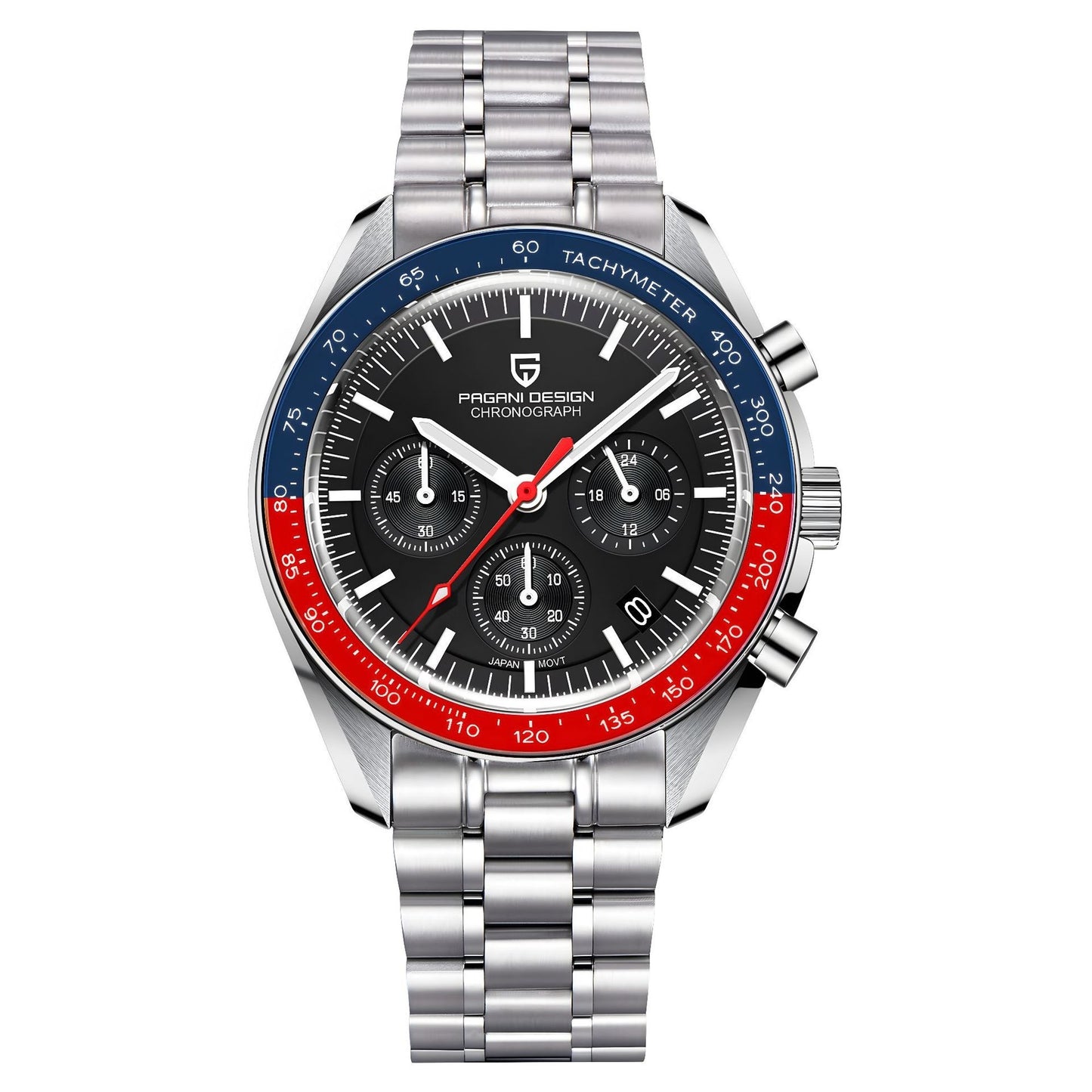 Original Quartz Watch Multi-function Calendar Waterproof Timing