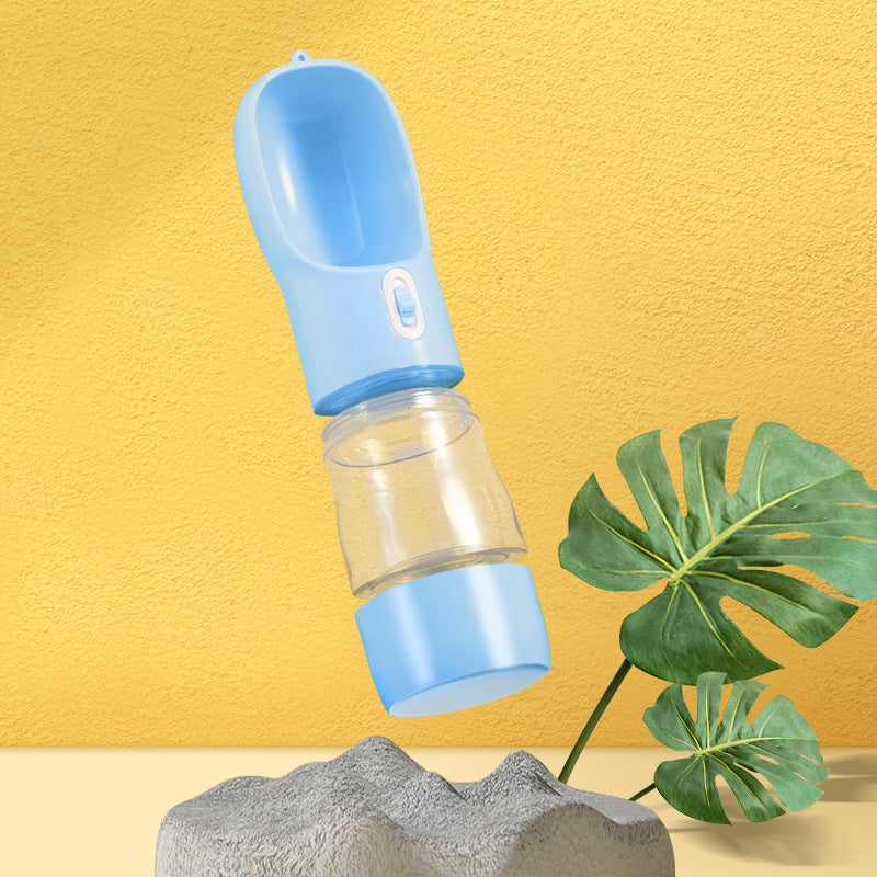 Original Pet Dog Water Bottle Feeder Bowl Portable Water Food Bottle Pets Outdoor Travel Drinking Dog Bowls Water Bowl For Dogs