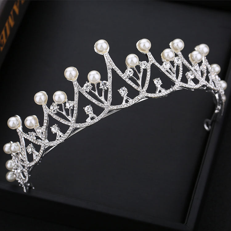 Crown Headdress Bride Elegant Wedding Crown Birthday Headband Top Quality