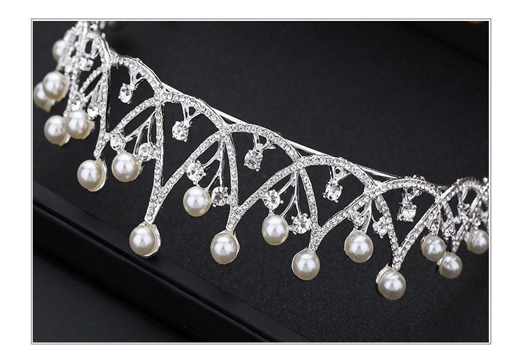 Crown Headdress Bride Elegant Wedding Crown Birthday Headband Top Quality