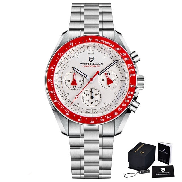 Original Quartz Watch Multi-function Calendar Waterproof Timing