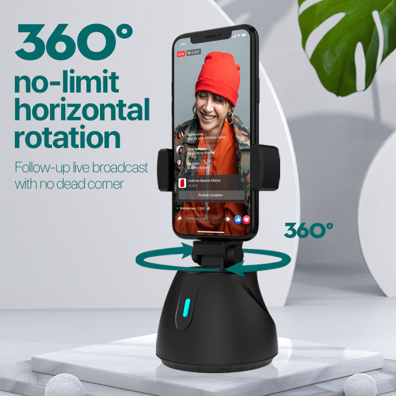 Original Smart face recognition 360-degree mobile phone holder