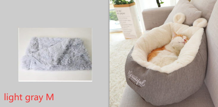 High Quality Pet Dog Bed Warming Soft Sleeping Bag Cushion Puppy Kennel