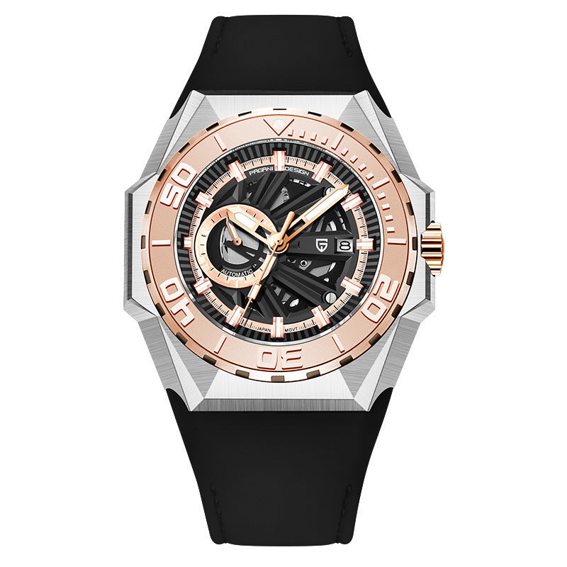 Automatic Mechanical luxury Watch Stainless Steel Men's Watch