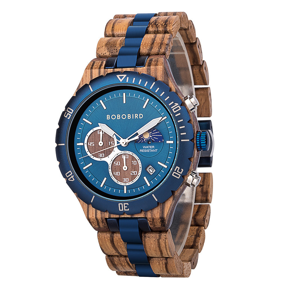 Original Engraved Multi-function Quartz Watch