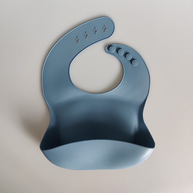 Baby Eating Bib Ins Wind Lightweight Super Soft Silicone Bib