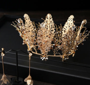 luxurious Baroque crown tiara Top quality