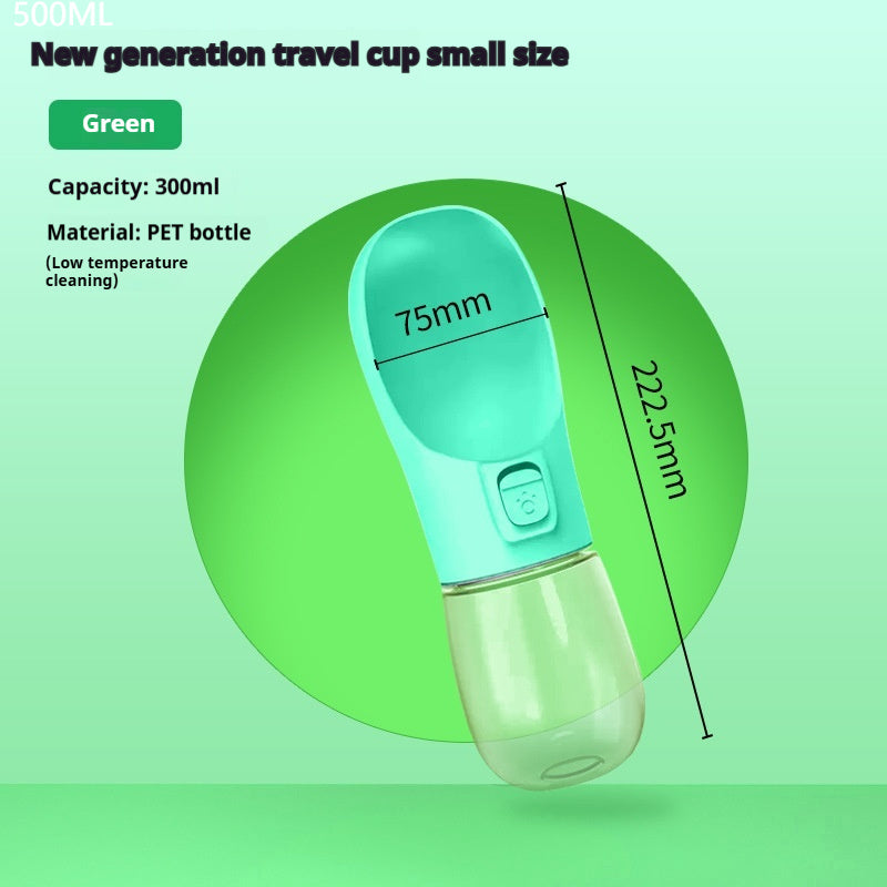 Original Pet Dog Water Bottle Feeder Bowl Portable Water Food Bottle Pets Outdoor Travel Drinking Dog Bowls Water Bowl For Dogs