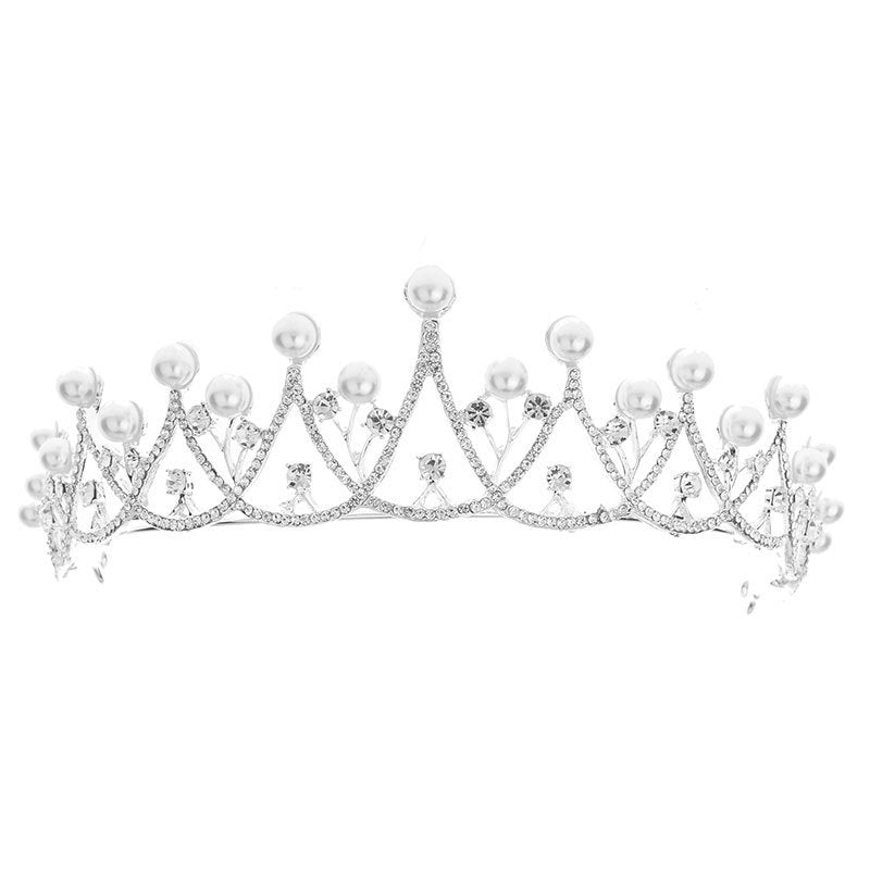 Crown Headdress Bride Elegant Wedding Crown Birthday Headband Top Quality