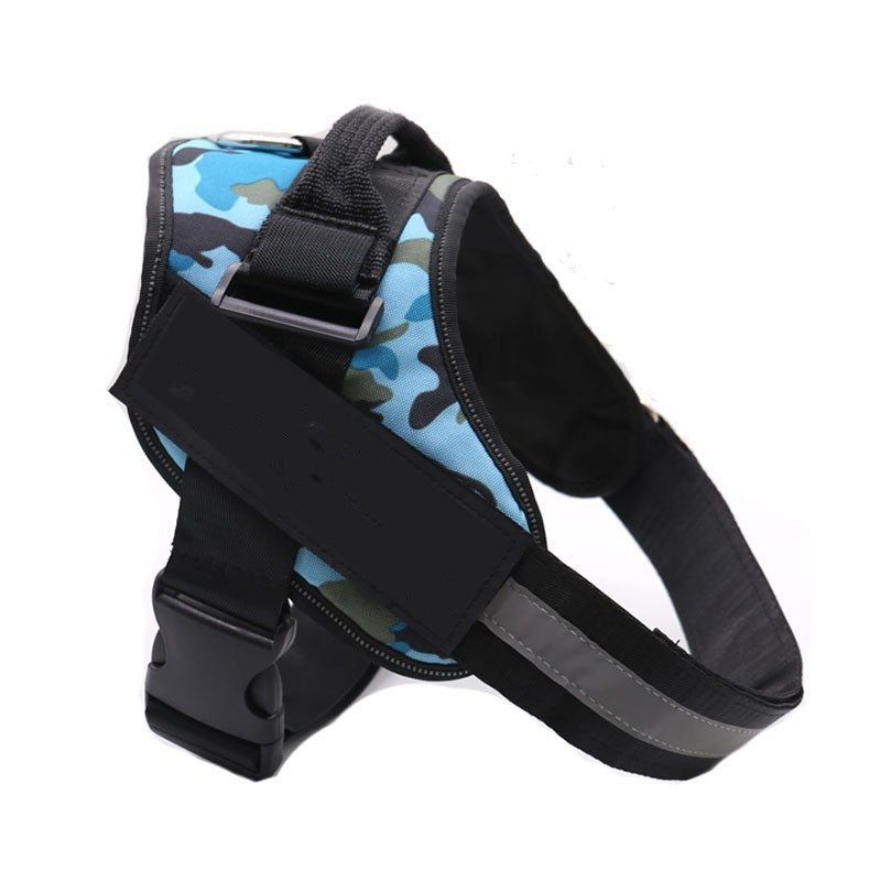 Original Dog Harness NO PULL Reflective Breathable Adjustable Pet Harness Vest For Small Large Dog Custom Patch Pet Supplies