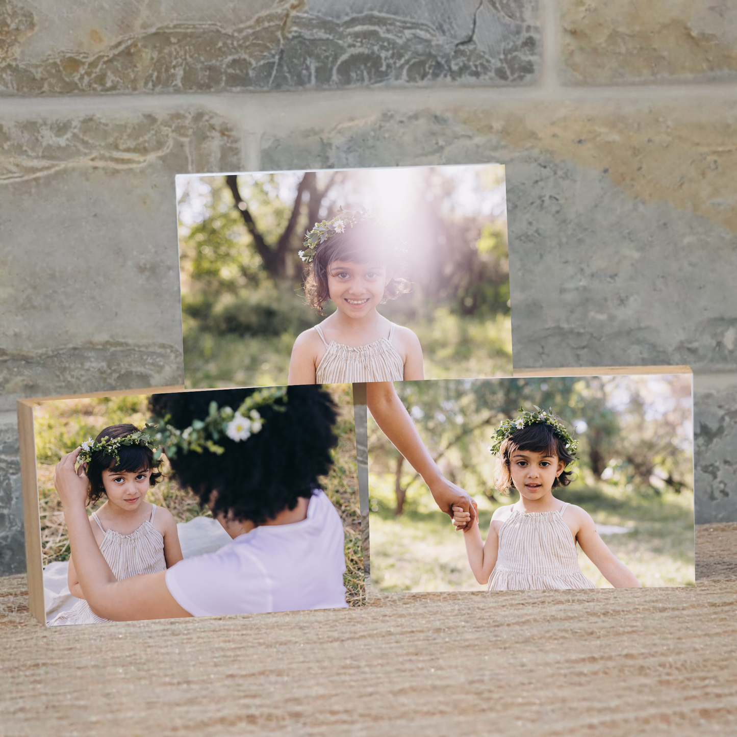 Birch Photo Block- בלוק עץ מעוצב