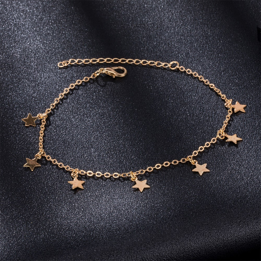 Star Fashion Anklet Jewelry