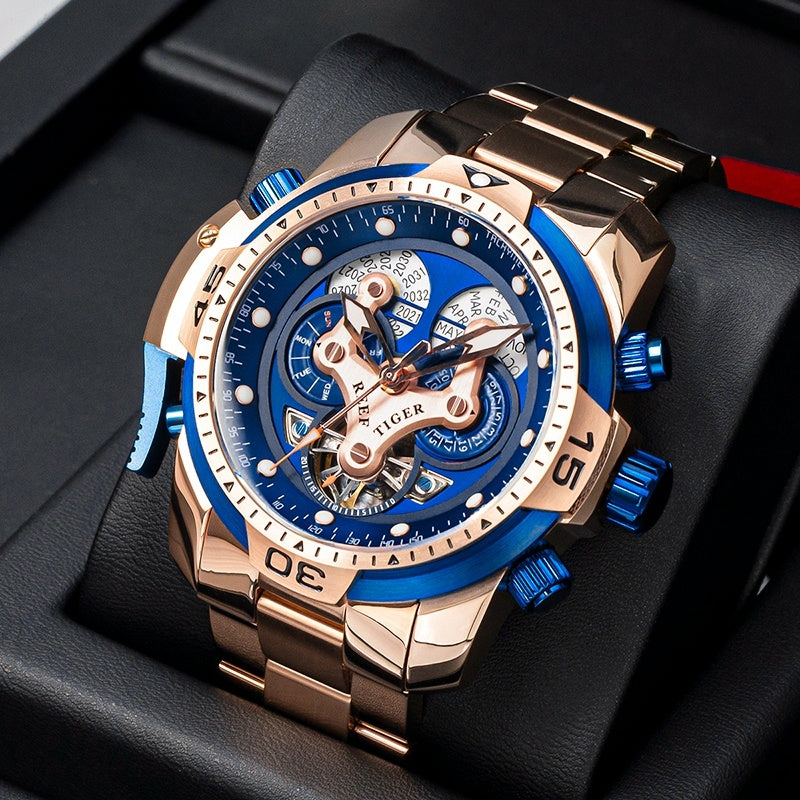 Original Men's Mechanical Watch Large Dial Waterproof Strong Luminous