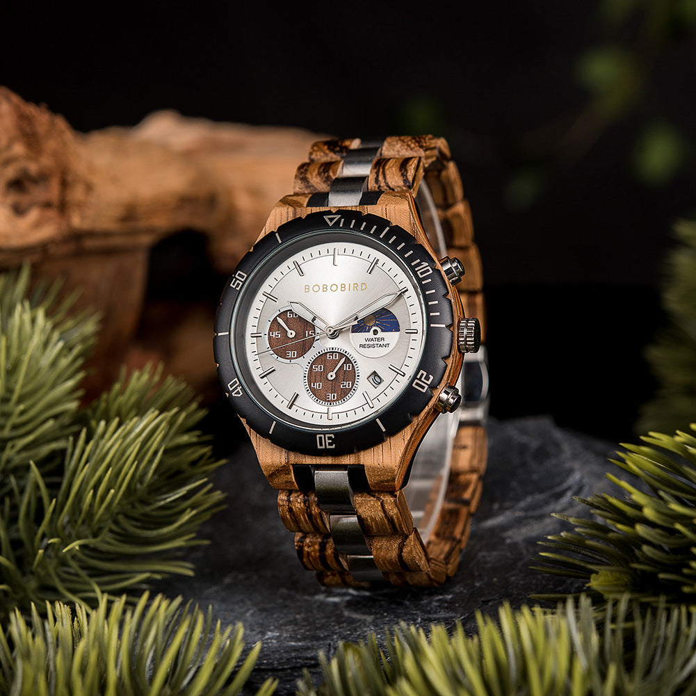 Original Engraved Multi-function Quartz Watch