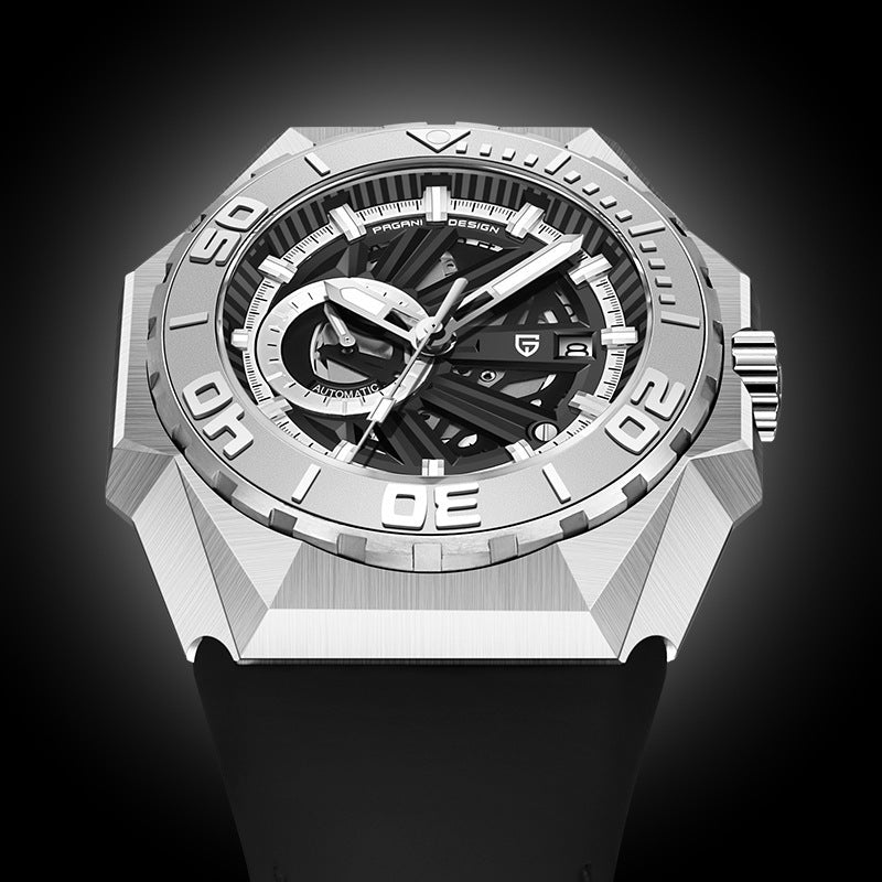 Automatic Mechanical luxury Watch Stainless Steel Men's Watch