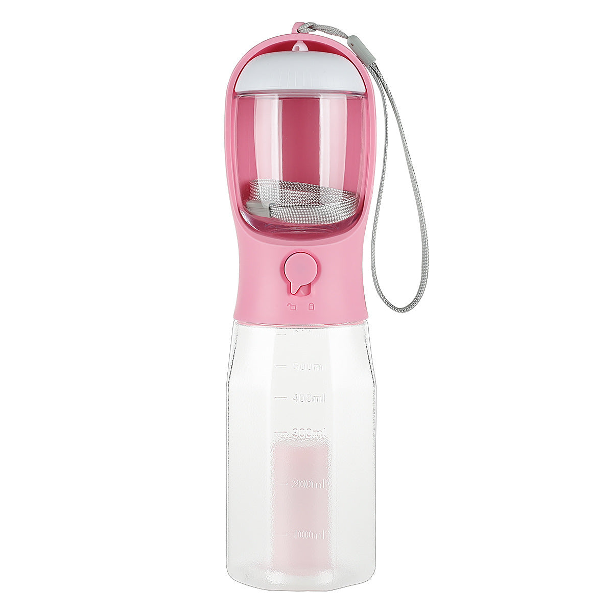 Original Portable Cat Dog Water Bottle Food Feeder Drinker Poop Dispenser 3 In 1 Leak-proof Multifunctional Dog Water Bottle Pet Products