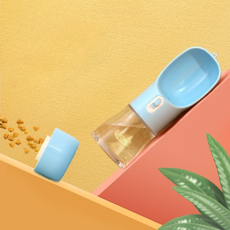 Original Pet Dog Water Bottle Feeder Bowl Portable Water Food Bottle Pets Outdoor Travel Drinking Dog Bowls Water Bowl For Dogs