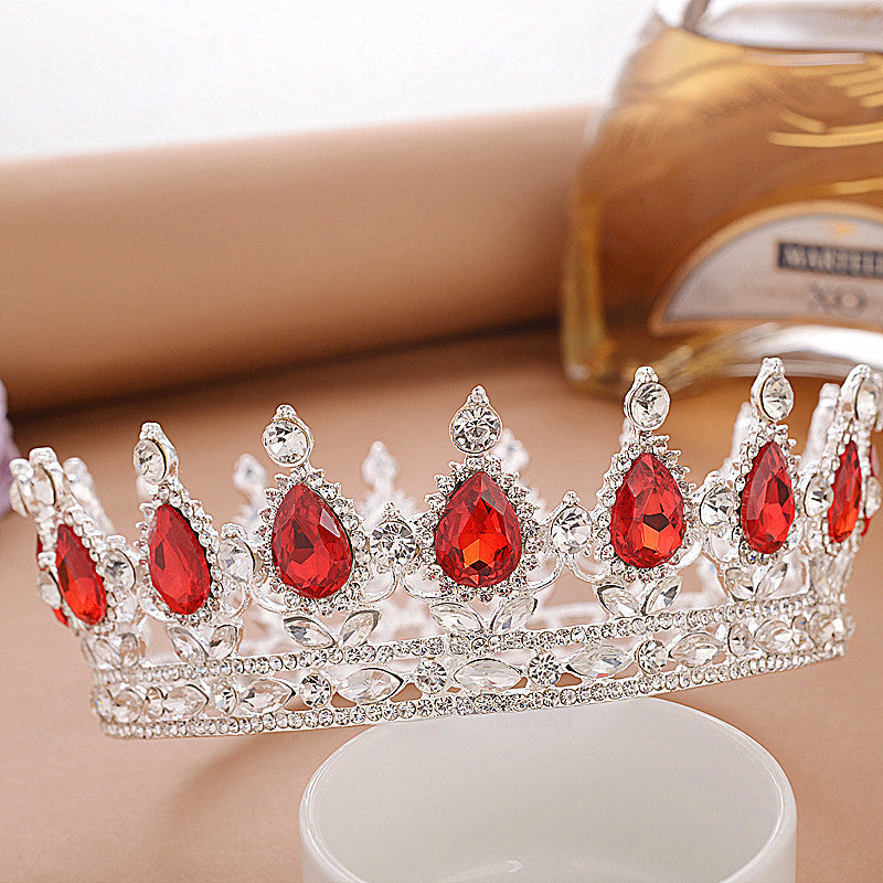 Top Quality Crown Bridal Tiara Crown Wedding Diadem Bridal Round Crown