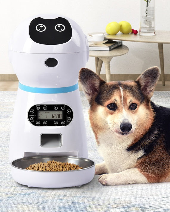 Automatic pet feeder machine