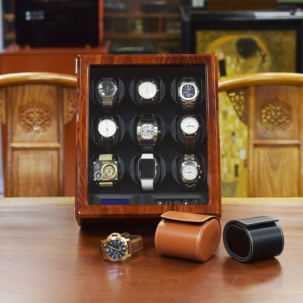 9 Table Position Shaker Automatic Mechanical Watch Silent Motor Box winder
