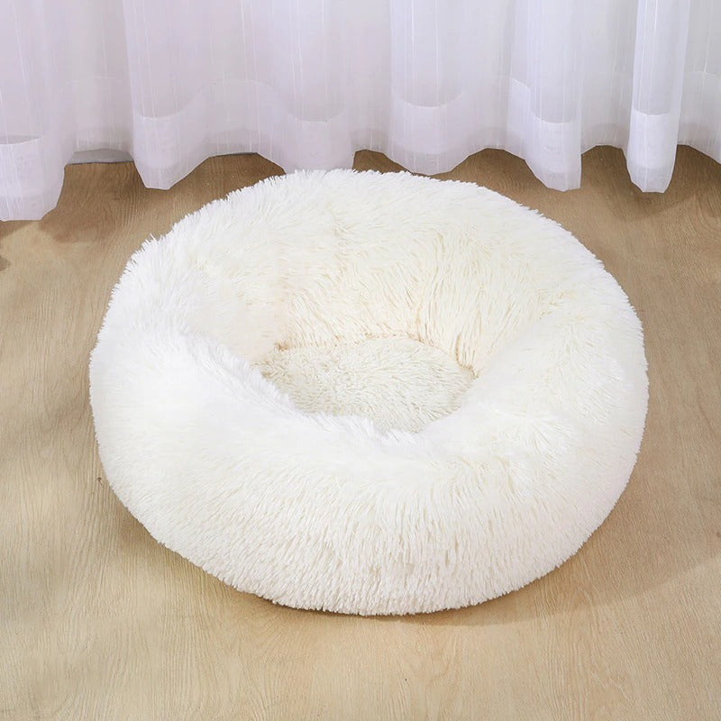 High Quality Dog Bed Super Soft Washable Long Plush Pet Kennel Deep Sleep Dog House Velvet Mats Sofa For Dog Basket Pet Cat Bed