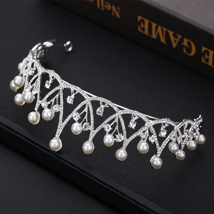 Crown Headdress Bride Elegant Wedding Crown Birthday Headband Top Quality