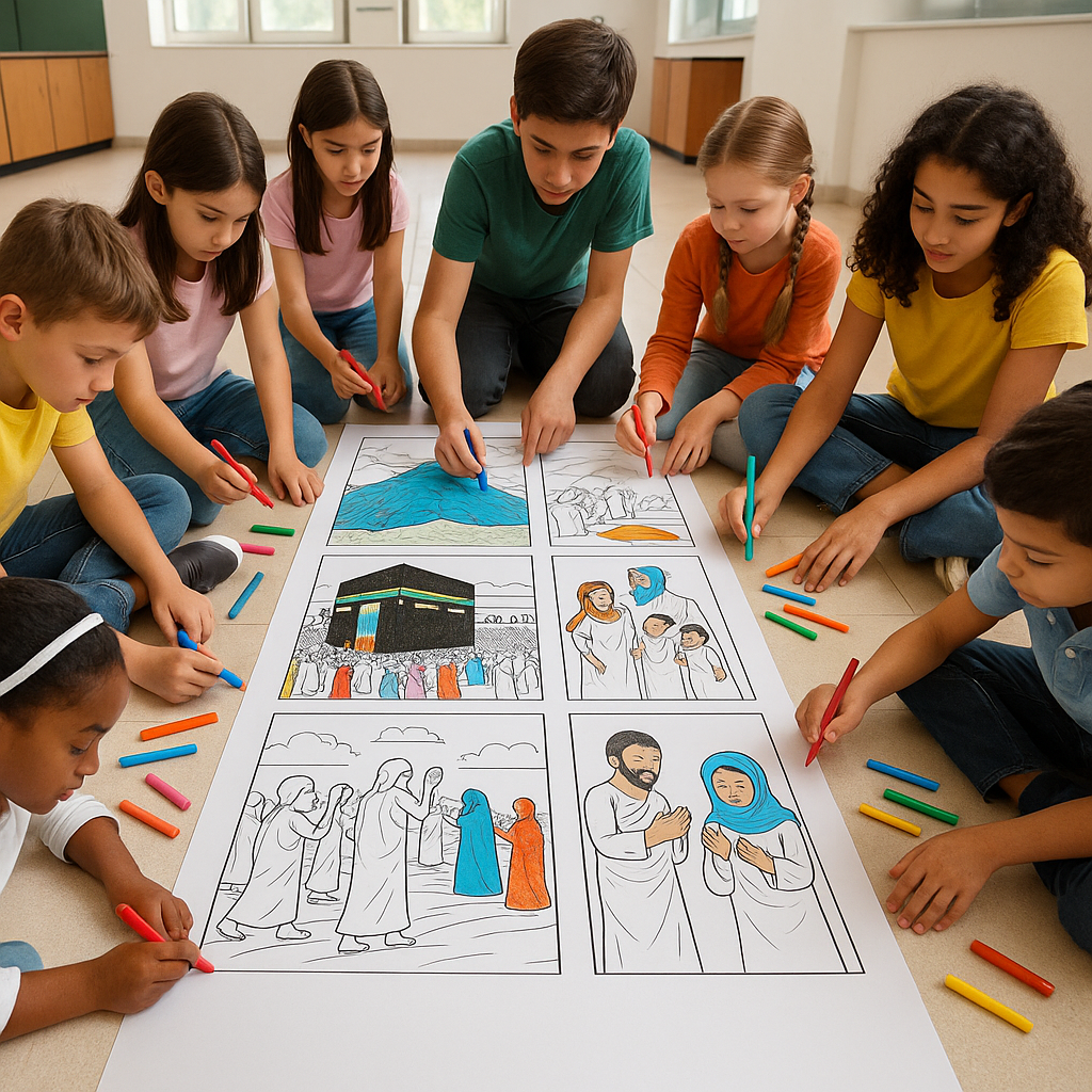 Coloring Posters- פוסטרים לצביעה