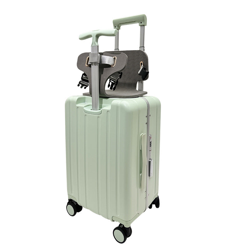 Original Luggage Aluminum Frame Pc Can Carry Children's Trolley Case
