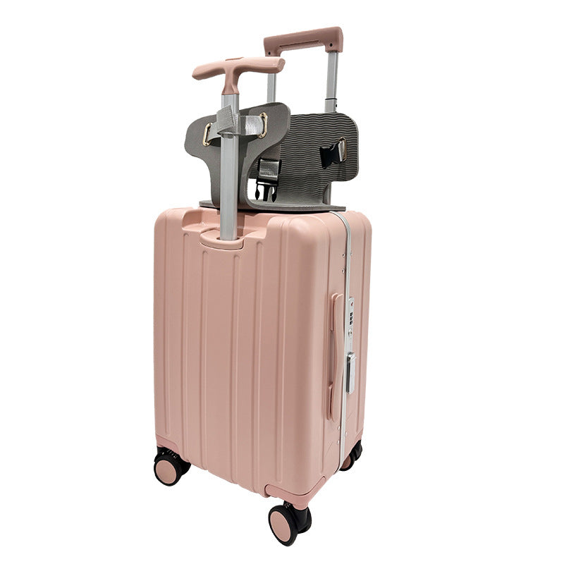 Original Luggage Aluminum Frame Pc Can Carry Children's Trolley Case