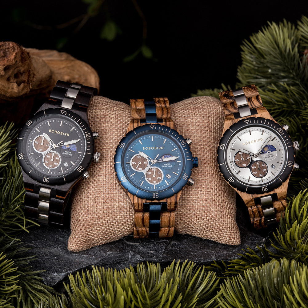 Original Engraved Multi-function Quartz Watch