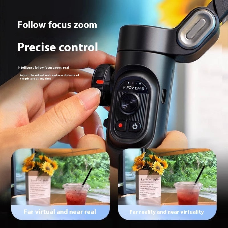 Original Selfie Three-axis Anti-shake Hand-held Tripod Head Mobile Phone Stabilizer