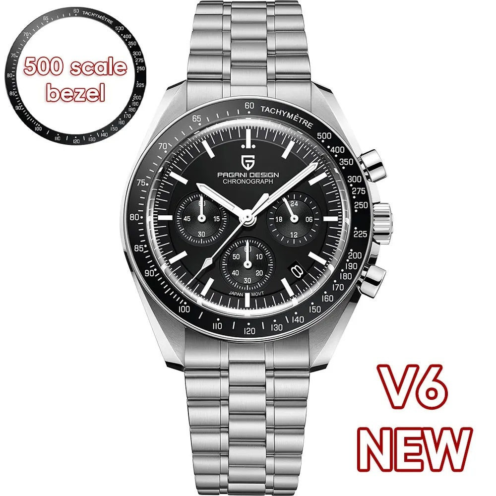 Original Quartz Watch Multi-function Calendar Waterproof Timing
