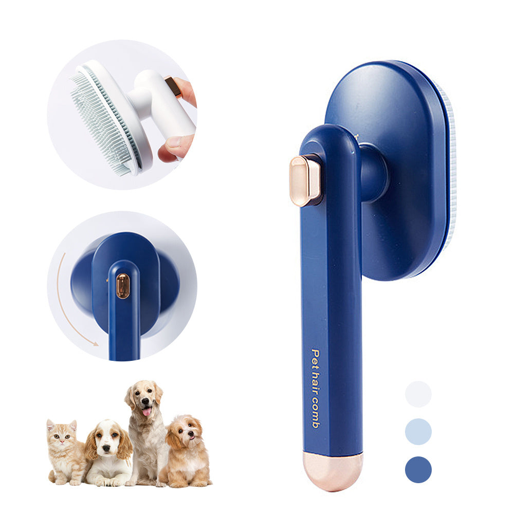 Original Pet Comb Cat Dog To Remove Floating Hair Pet Hair Brush Hair Removal Artifact Pet Grooming Brush Supplies Self Cleaning Comb Pet Products